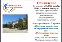 Школьное инициативное бюджетирование 