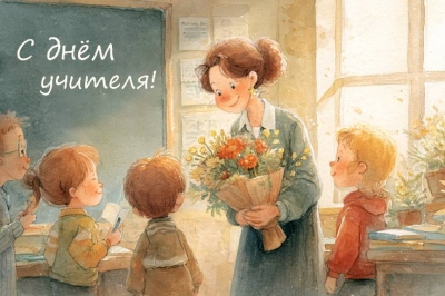 5 октября в России отмечается День Учителя!