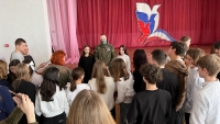 Урок мужества. Встреча с ветераном СВО